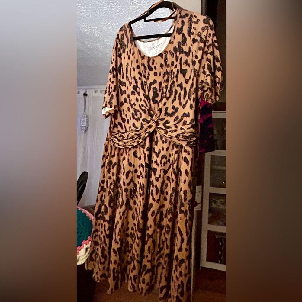 Torrid Leopard Print Dress - Super Soft